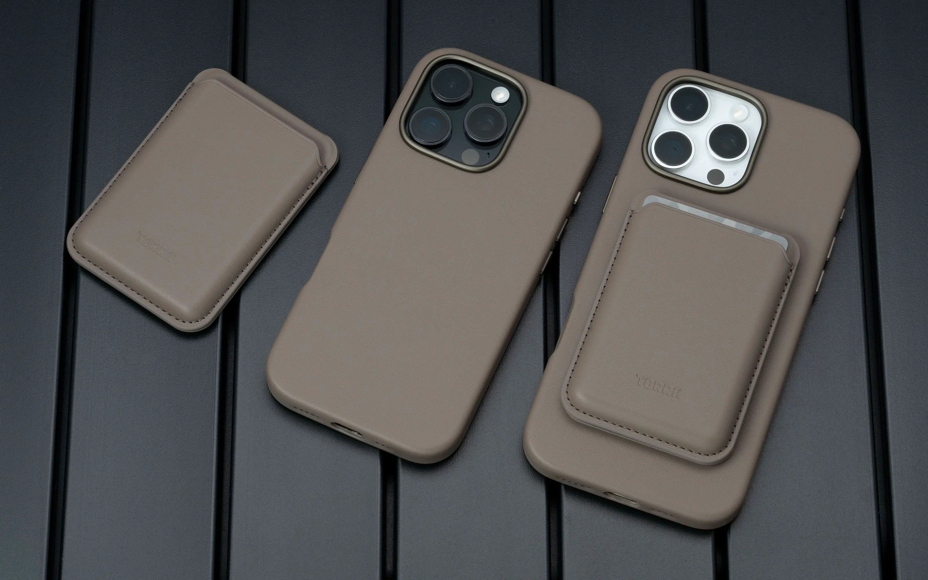 iPhone 16 Pro Max Torrii Koala MagSafe Case + Wallet Stand - Slate Gray - Tashqila iPhone 16 Pro Max Torrii Koala MagSafe Case + Wallet Stand - Slate Gray - Tashqila